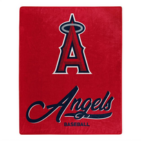 Northwest Angels Signature Plush Raschel Throw Blanket 50x60