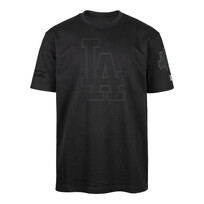 New Era Dodgers NE Black Letter S/S Tee
