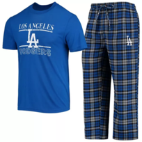 Concepts Sport Dodgers M Lodge Pajama Set
