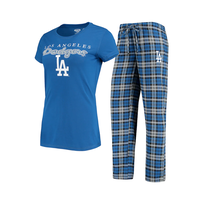 Concepts Sport Dodgers W Lodge Pajama Set