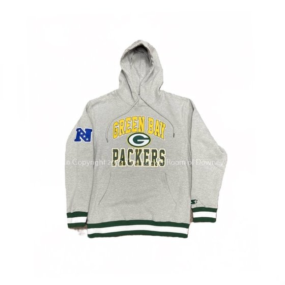 Steelers M Starter Snap Fleece Pullover Hoodie - The Locker Room of Downey