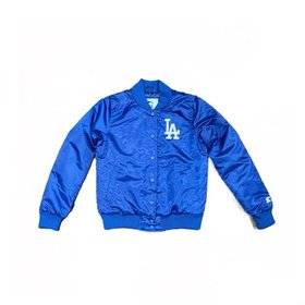 Los Angeles Dodgers Mitchell & Ness Lightweight Satin Full-Snap Jacket -  Royal