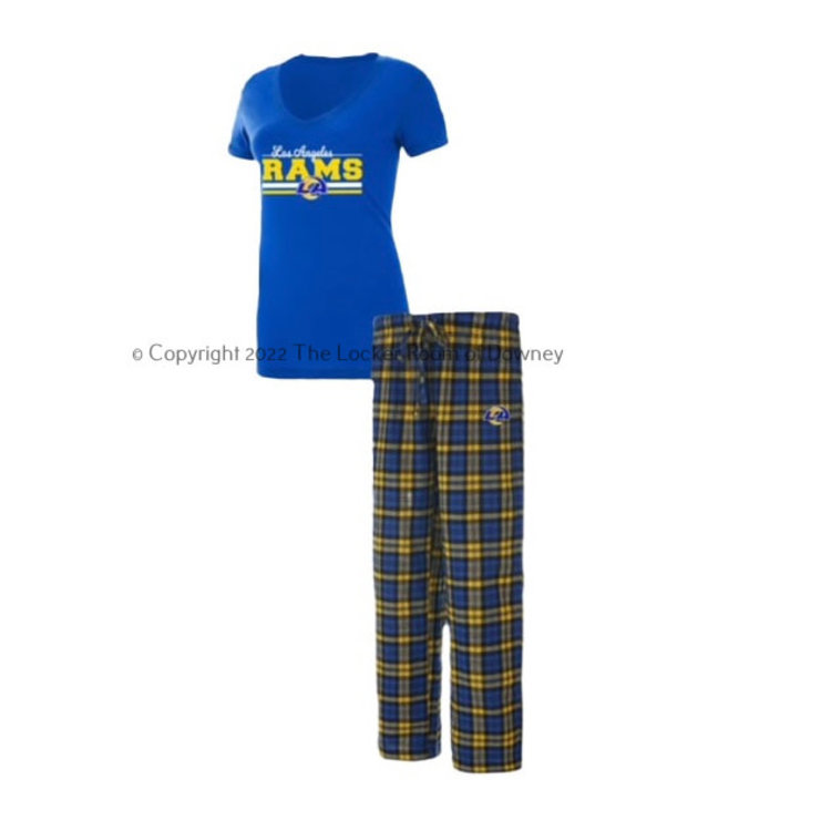 Concepts Sport Rams W Lodge Pajama Set