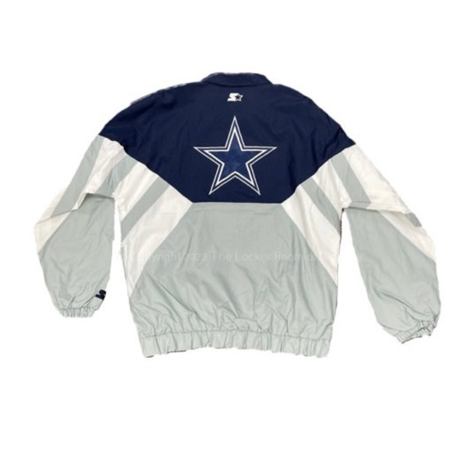 Dallas Cowboys M&N Throw It Back Full Zip Windbreaker - The Locker Room of  Downey