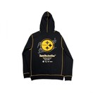 Steelers W NE Black Crop Hoodie - The Locker Room of Downey