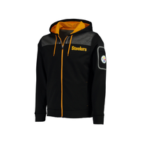 Majestic Steelers M Game Elite Full Zip
