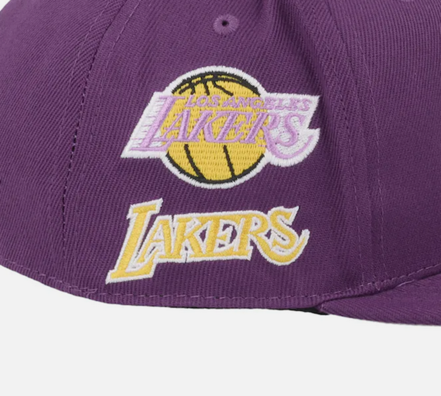 Lakers M&N HWC From Dusk Fitted Drk Grey - The Locker Room of Downey