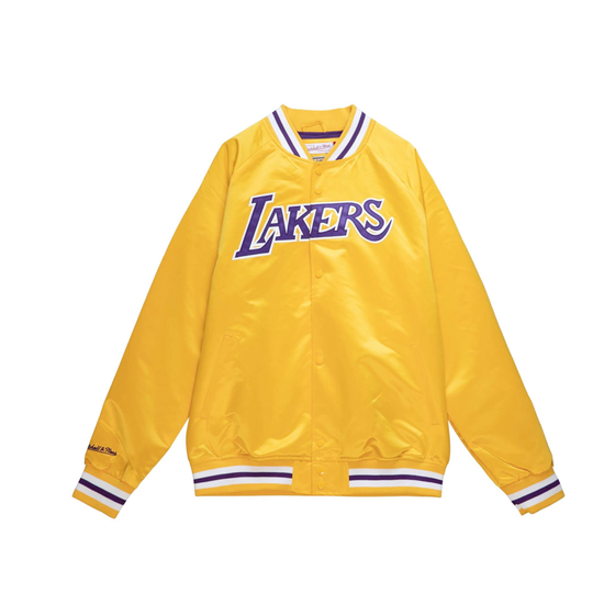 Mitchell & Ness NBA Throw It Back Full Zip Windbreaker Los Angeles Lakers