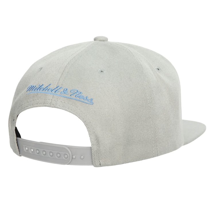 Mitchell and Ness Lakers M&N NBA 75th Silver Snapback Blue