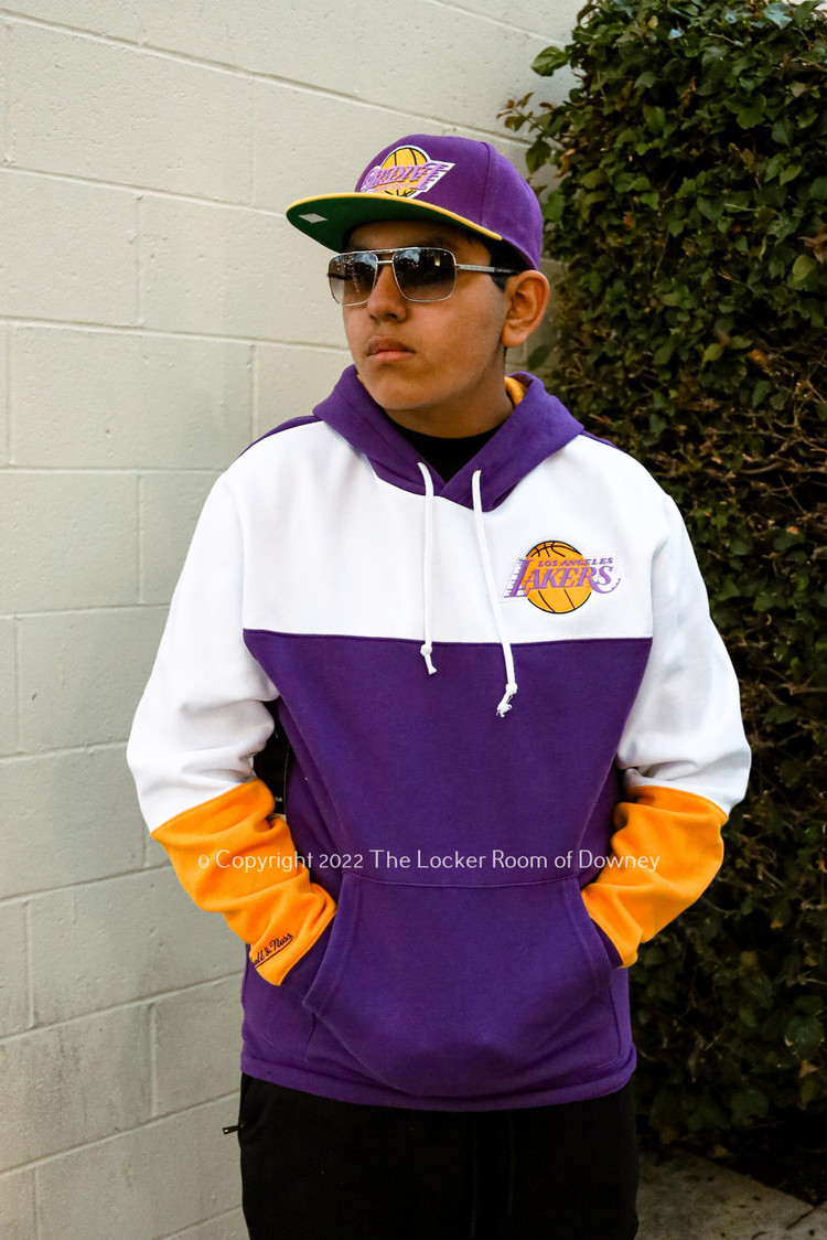 Mitchell and Ness LA Lakers M&N Fusion Fleece 2.0 Hoodie