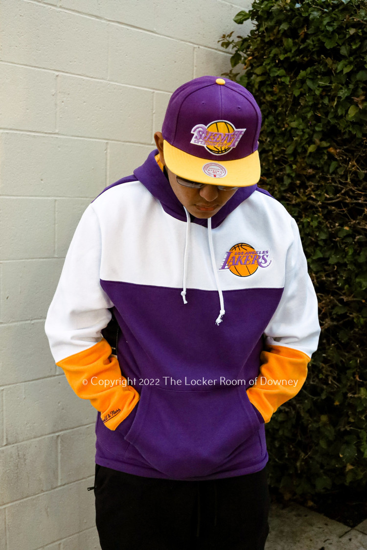 Mitchell and Ness LA Lakers M&N Fusion Fleece 2.0 Hoodie