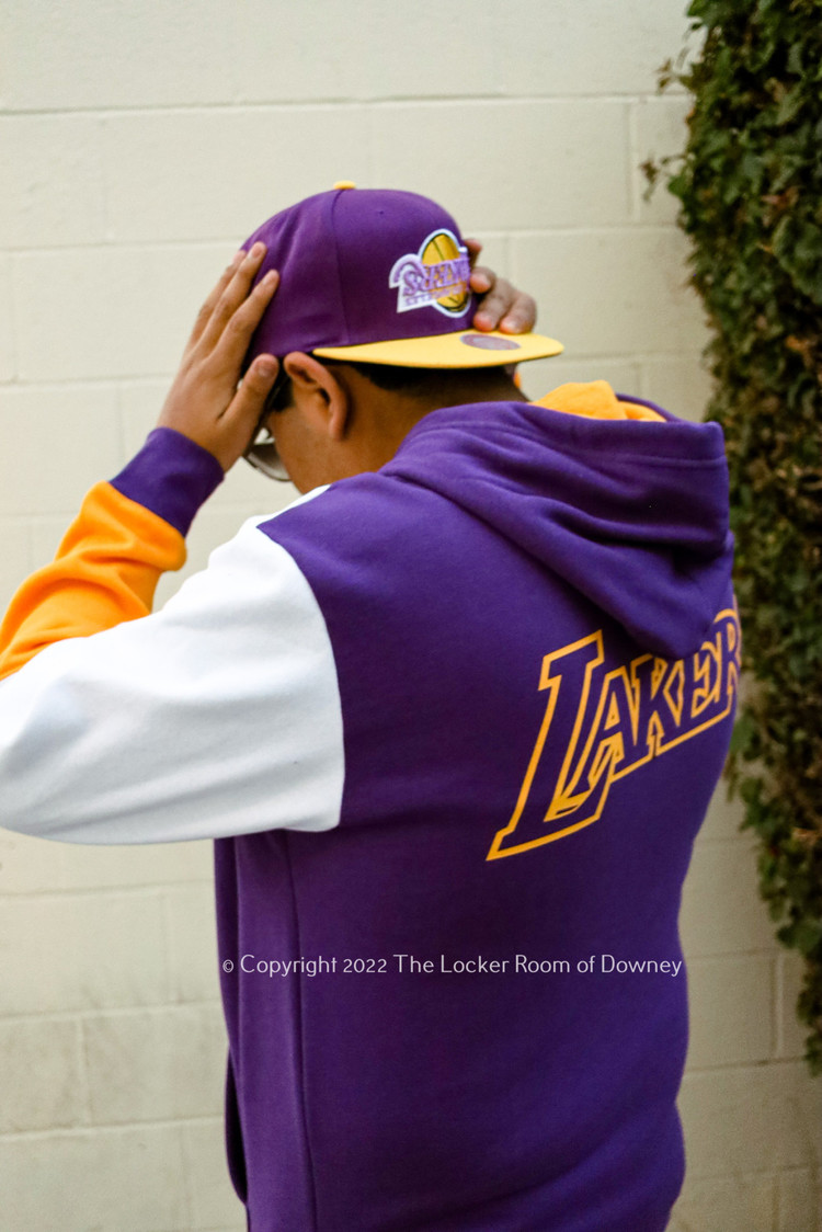 Mitchell and Ness LA Lakers M&N Fusion Fleece 2.0 Hoodie