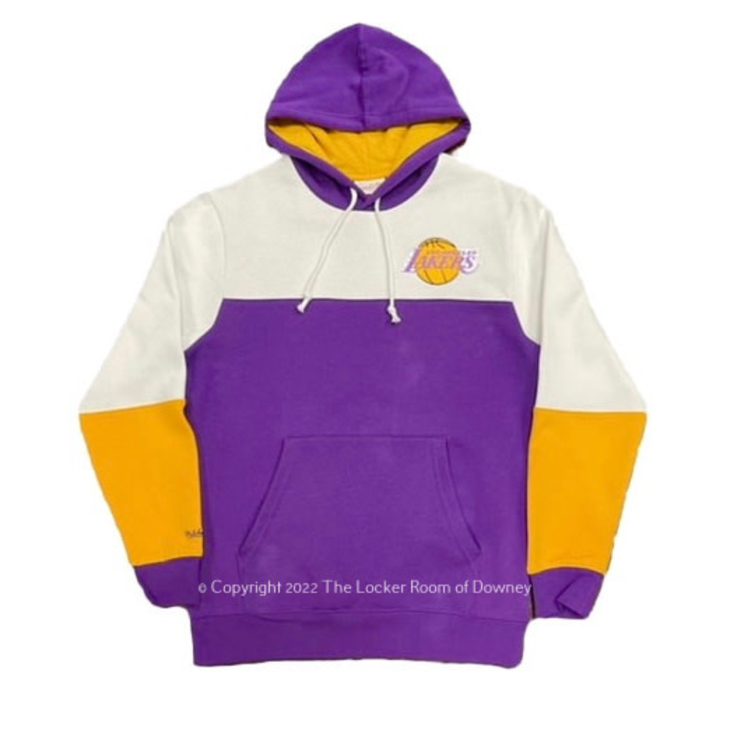 LA Lakers M&N Fusion Fleece 2.0 Hoodie - The Locker Room of