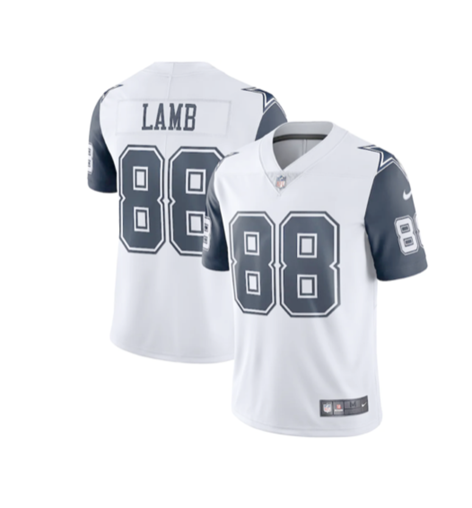 Nike Youth Dallas Cowboys CeeDee Lamb #88 White Game Jersey