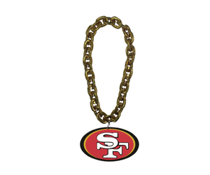 サンフランシスコ・49ers NFL ファンチェーン　fan chain 49ers Fan Chain Gold - The Locker Room of Downey