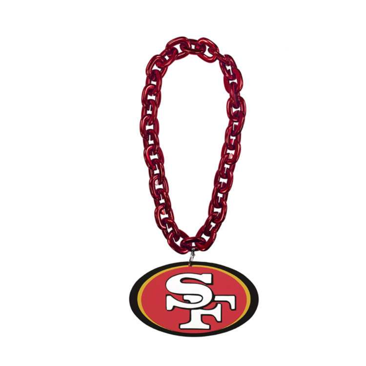 Fan Fave 49ers Fan Chain Red