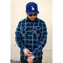 Antigua LA Industry Navy Flannel
