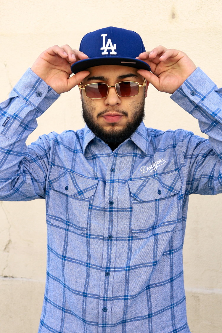 Antigua LA M Regal Royal Board Shirt