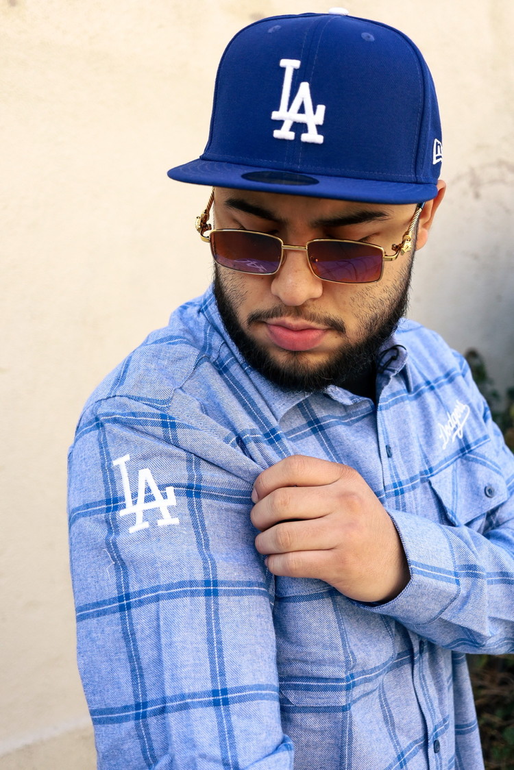 Antigua LA M Regal Royal Board Shirt