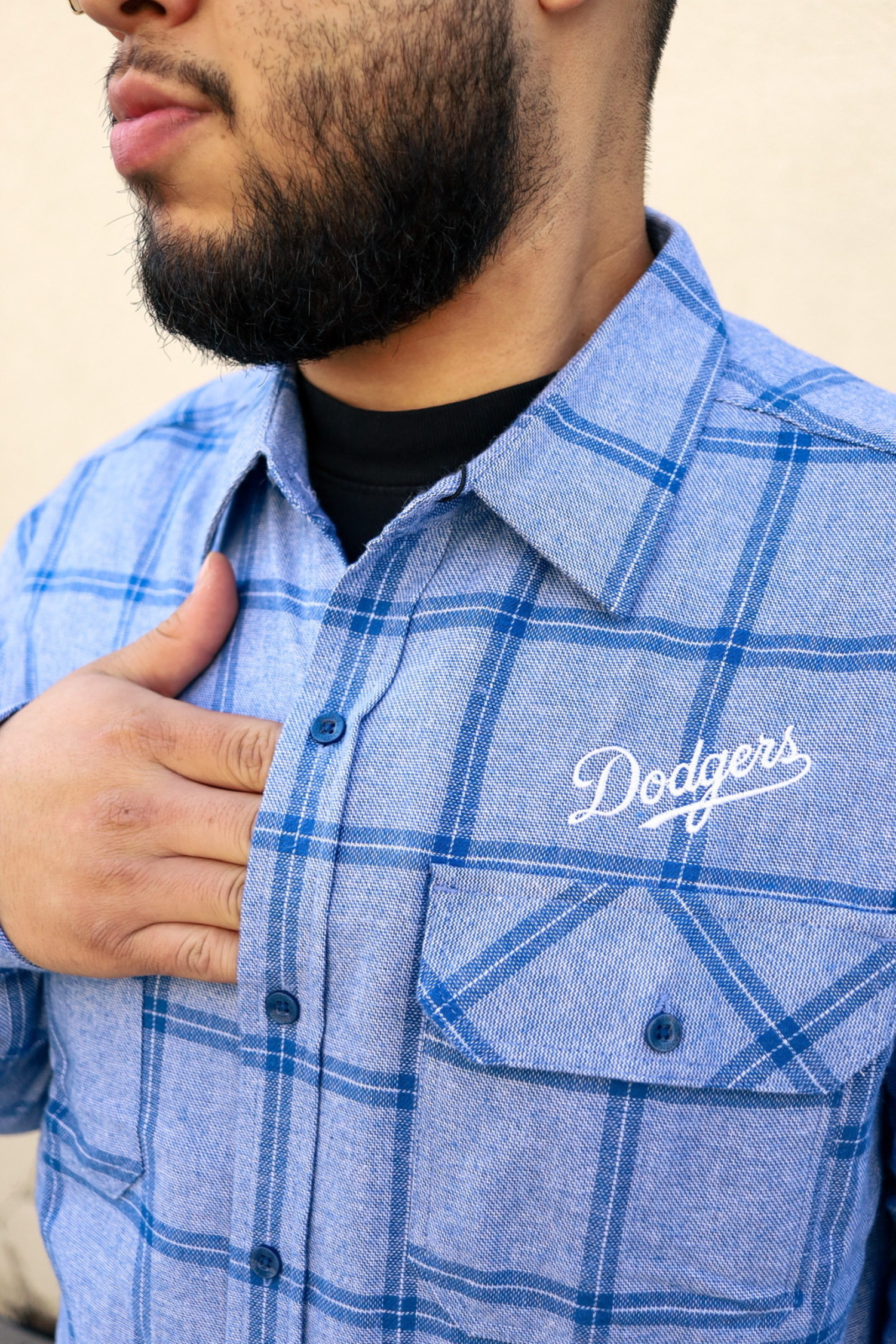 L.A. Dodgers Sweaters, Dodgers Button-Up Shirts, Dress Shirt
