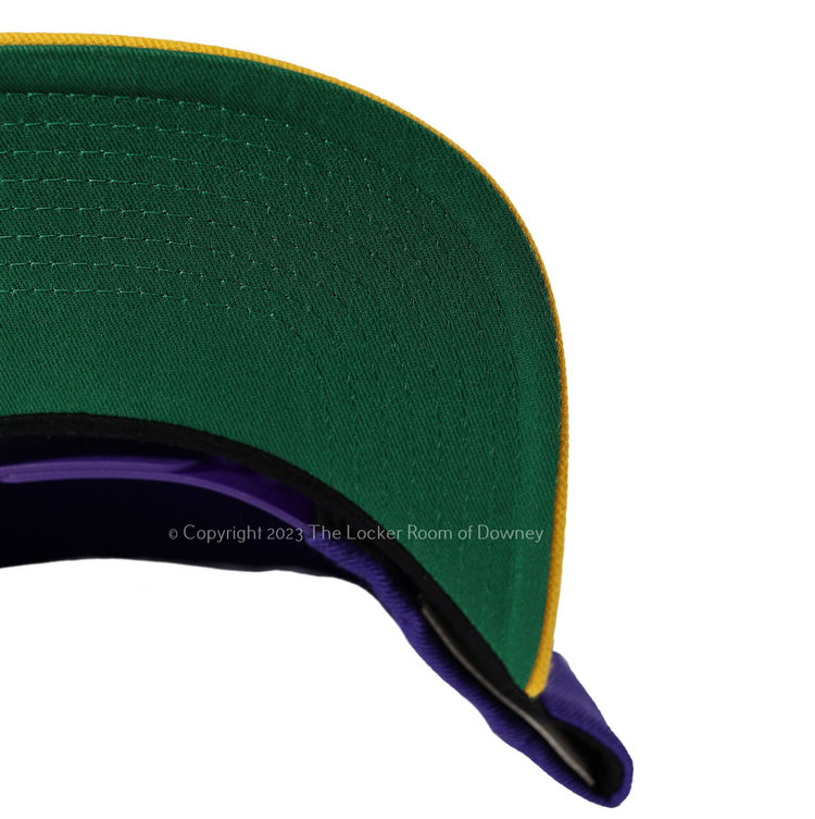 Mitchell and Ness NBA Los Angeles Lakers M&N Back to Back 87-88 Snapback Black