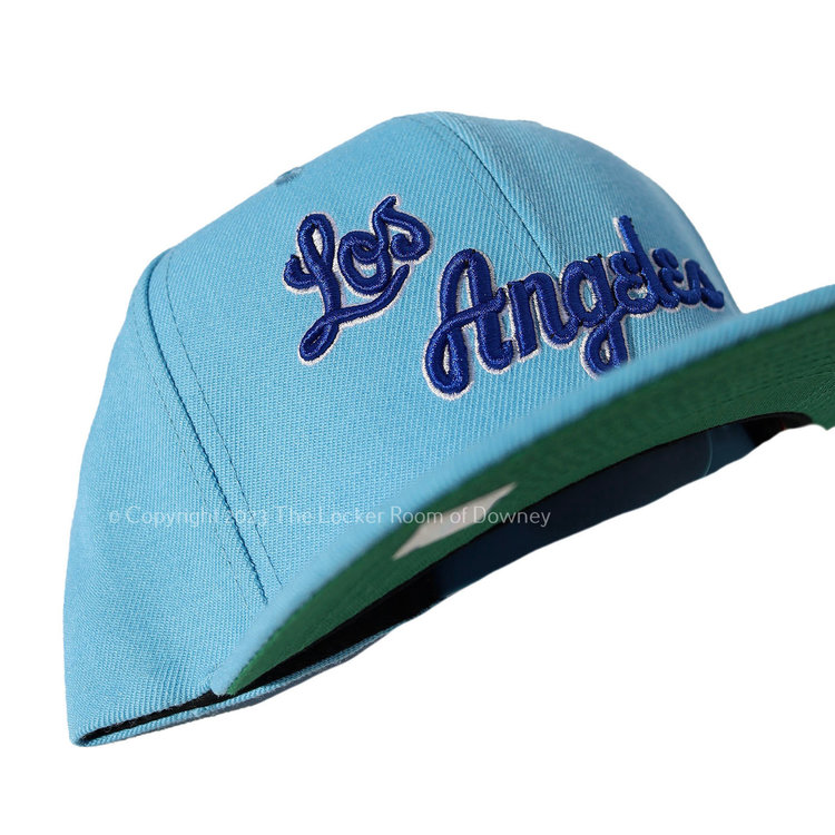 Mitchell and Ness NBA LA Lakers  M&N Team Ground 2.0 Snapback Light Blue