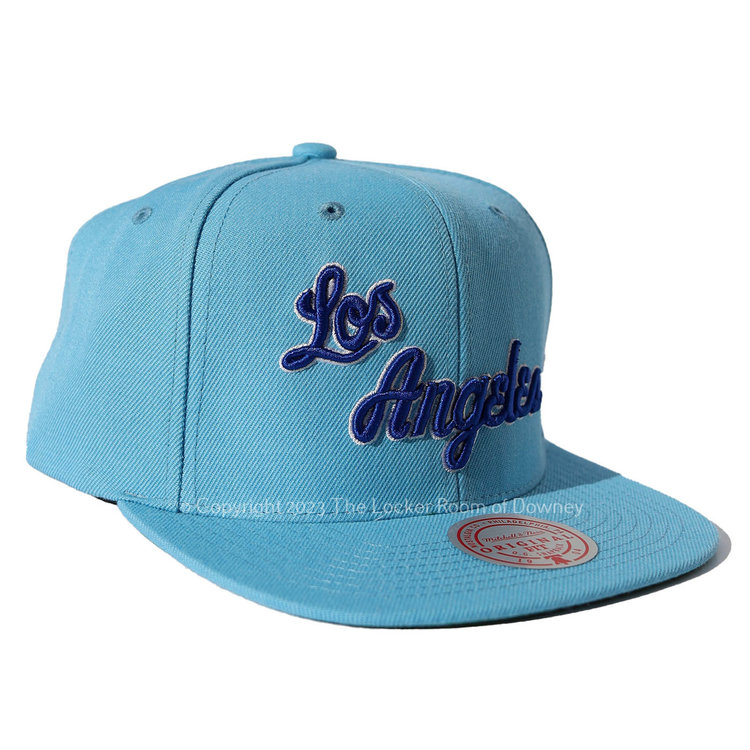 Mitchell and Ness NBA LA Lakers  M&N Team Ground 2.0 Snapback Light Blue