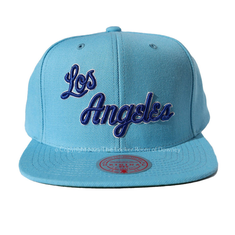 Mitchell and Ness NBA LA Lakers  M&N Team Ground 2.0 Snapback Light Blue