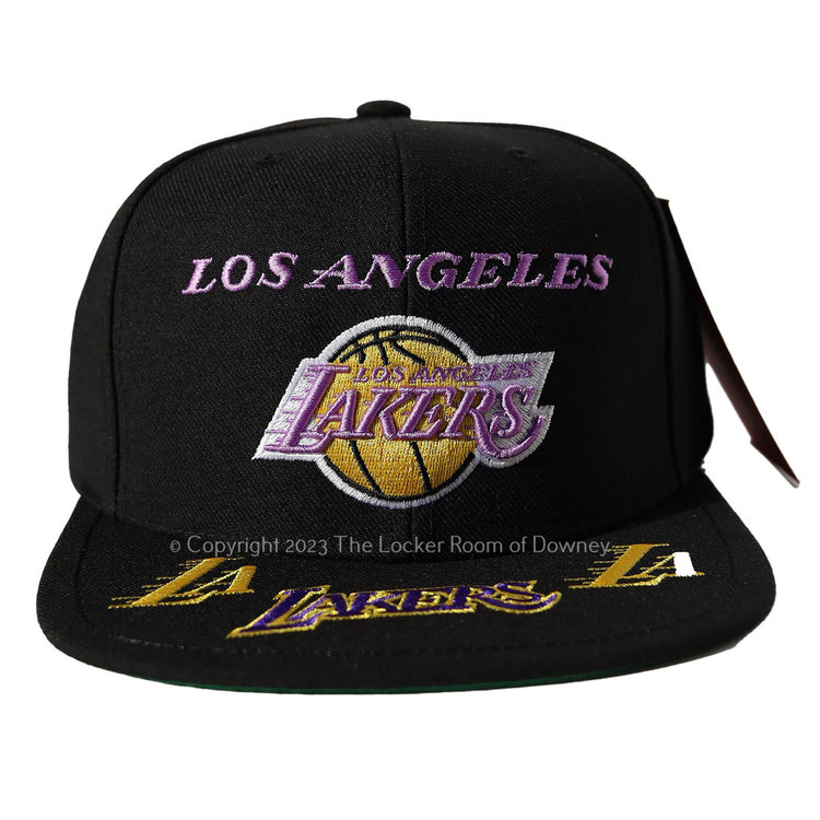 Mitchell and Ness LA Lakers HWC M&N Front Loaded Snapback Black