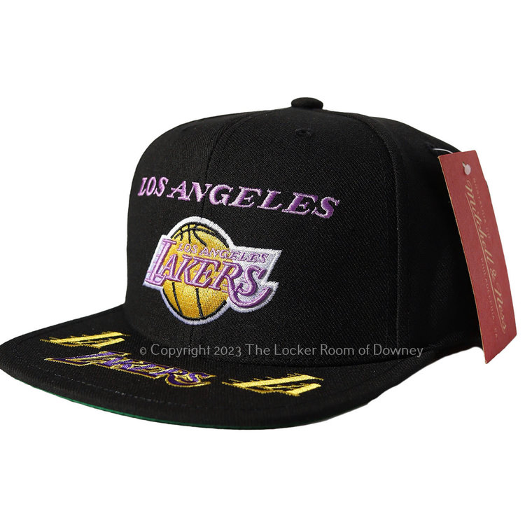 Mitchell and Ness LA Lakers HWC M&N Front Loaded Snapback Black