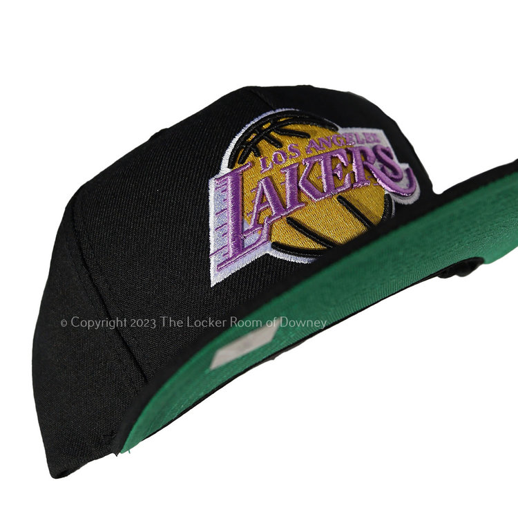 Mitchell and Ness Lakers M&N HWC Core Basic Snapback Black