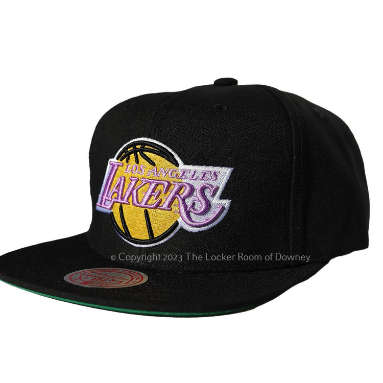 Mitchell and Ness Lakers M&N HWC Core Basic Snapback Black