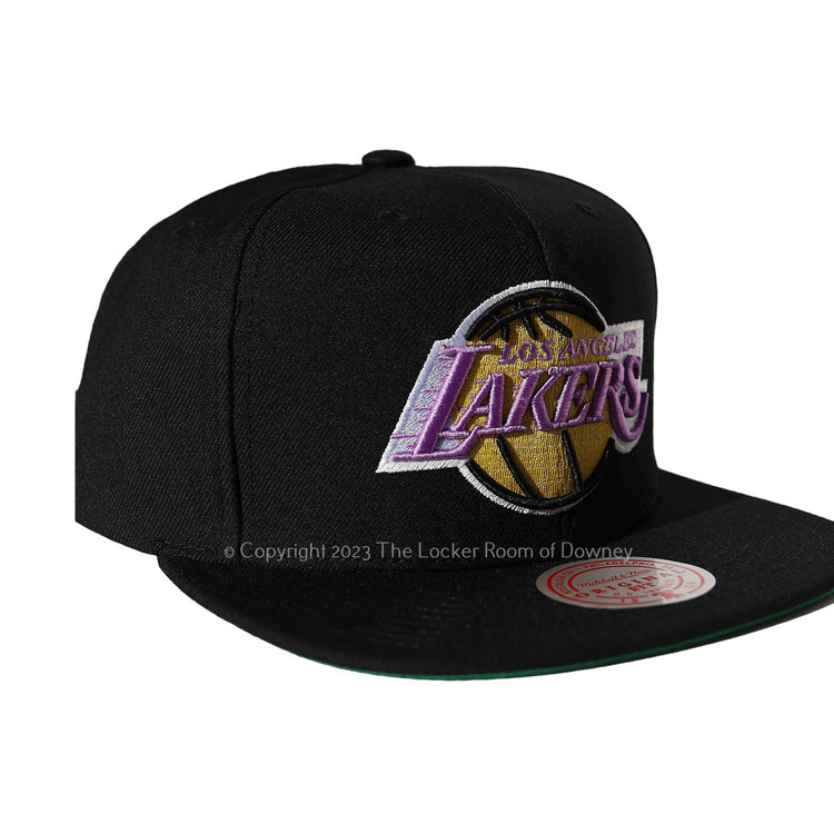 Mitchell and Ness Lakers M&N HWC Core Basic Snapback Black