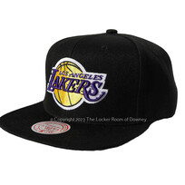 Mitchell and Ness Lakers M&N Core Basic Snapback Black