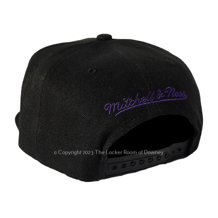 Mitchell and Ness Lakers M&N Core Basic Snapback Black
