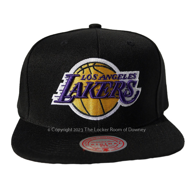 Mitchell and Ness Lakers M&N Core Basic Snapback Black
