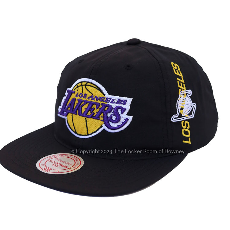 Mitchell and Ness Lakers M&N Nylon SZN Deadstock Snapback Black
