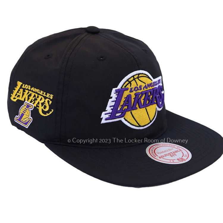 Mitchell and Ness Lakers M&N Nylon SZN Deadstock Snapback Black
