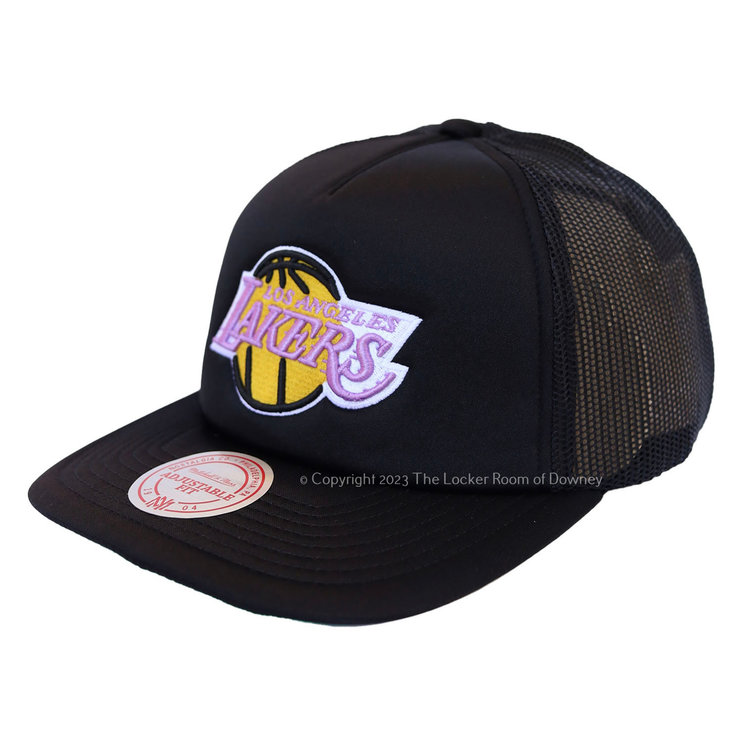Mitchell and Ness Lakers M&N Basic Trucker Black