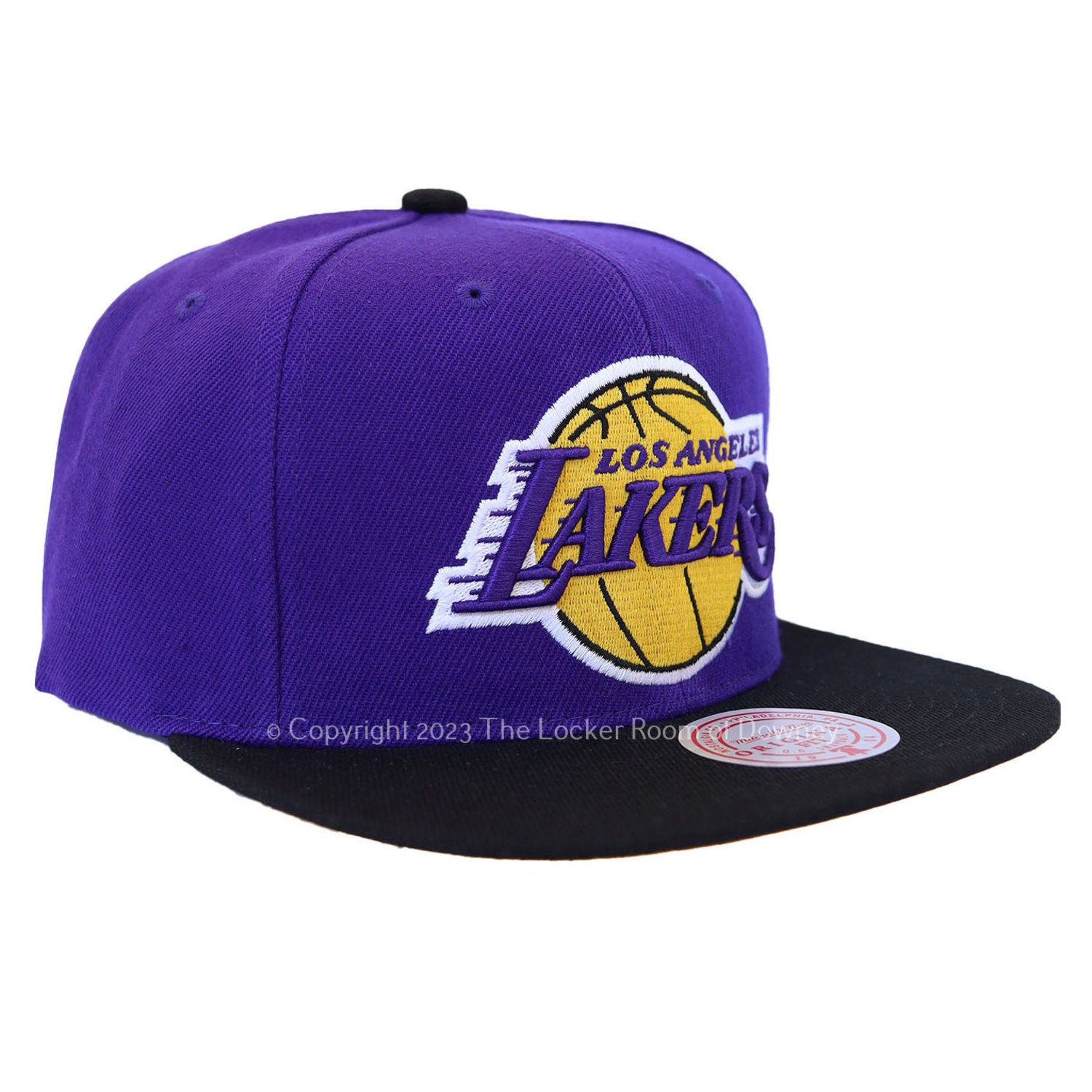 Lakers M&N Core Basic Snapback Purple/ Black - The Locker Room of