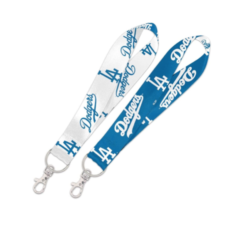Wincraft Wristlet Blue/White Lanyard - MLB Dodgers