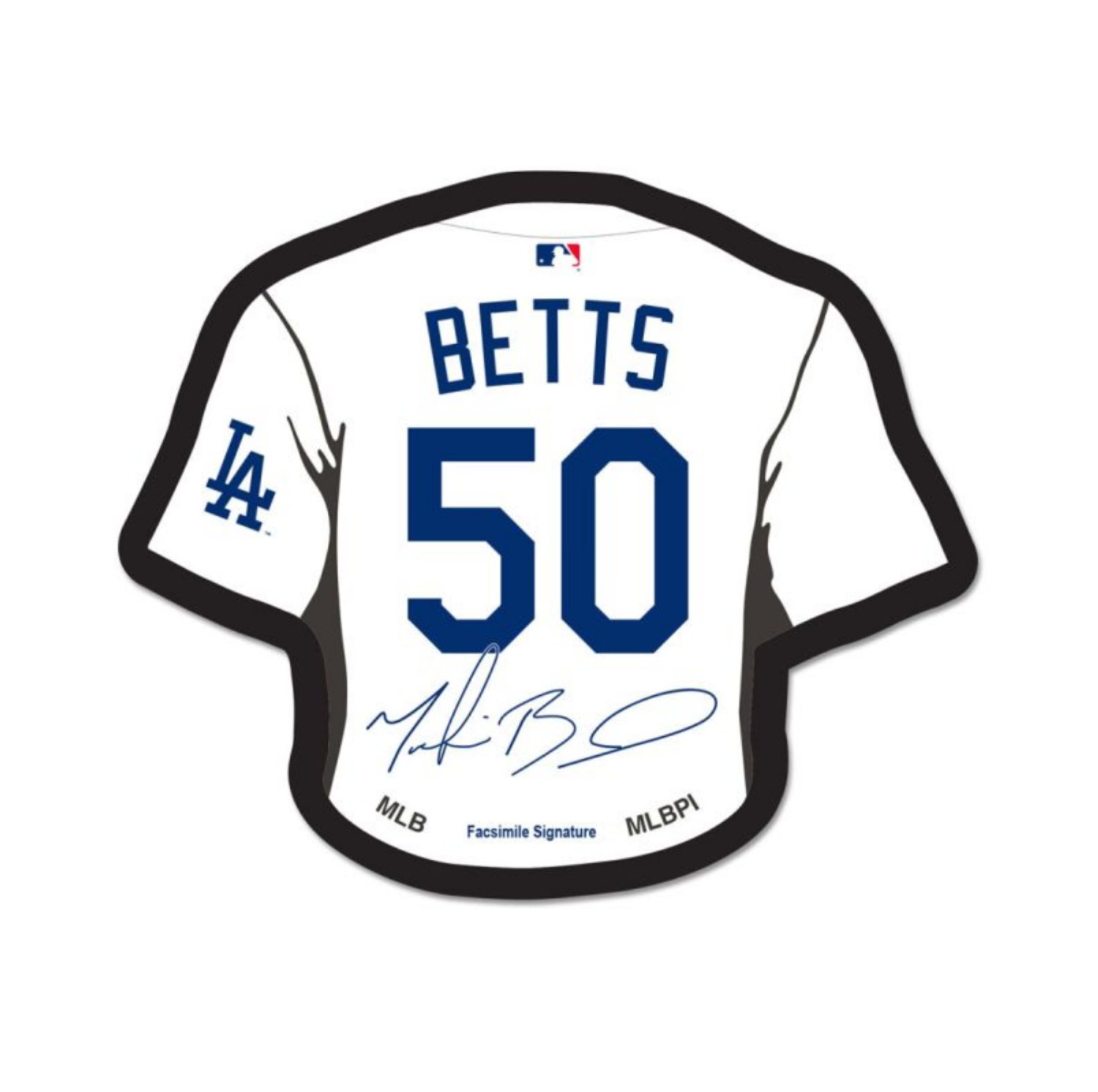 Dodgers Betts Home Jersey Signature Pin - The Locker Room of Downey