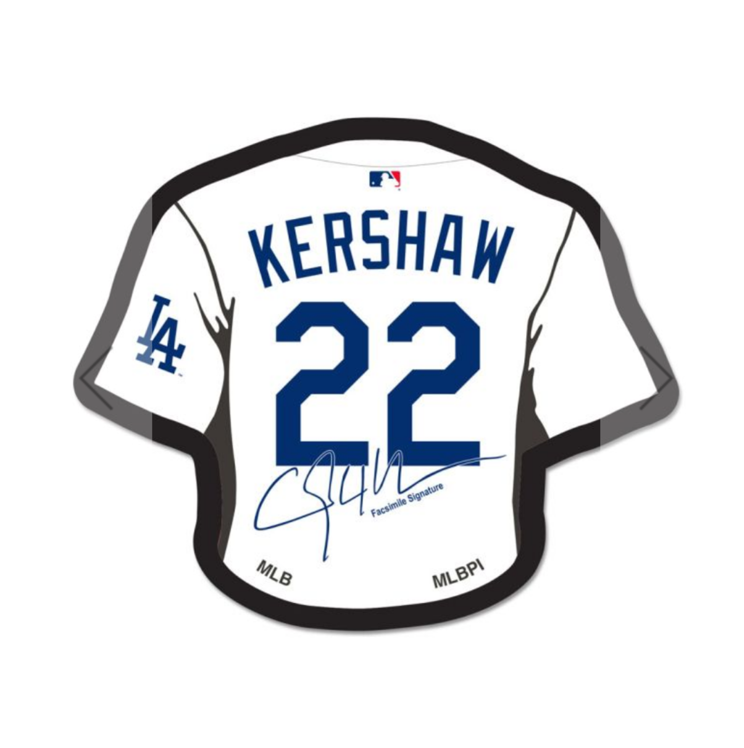 Wincraft Dodgers Kershaw Home Jersey Signature Pin