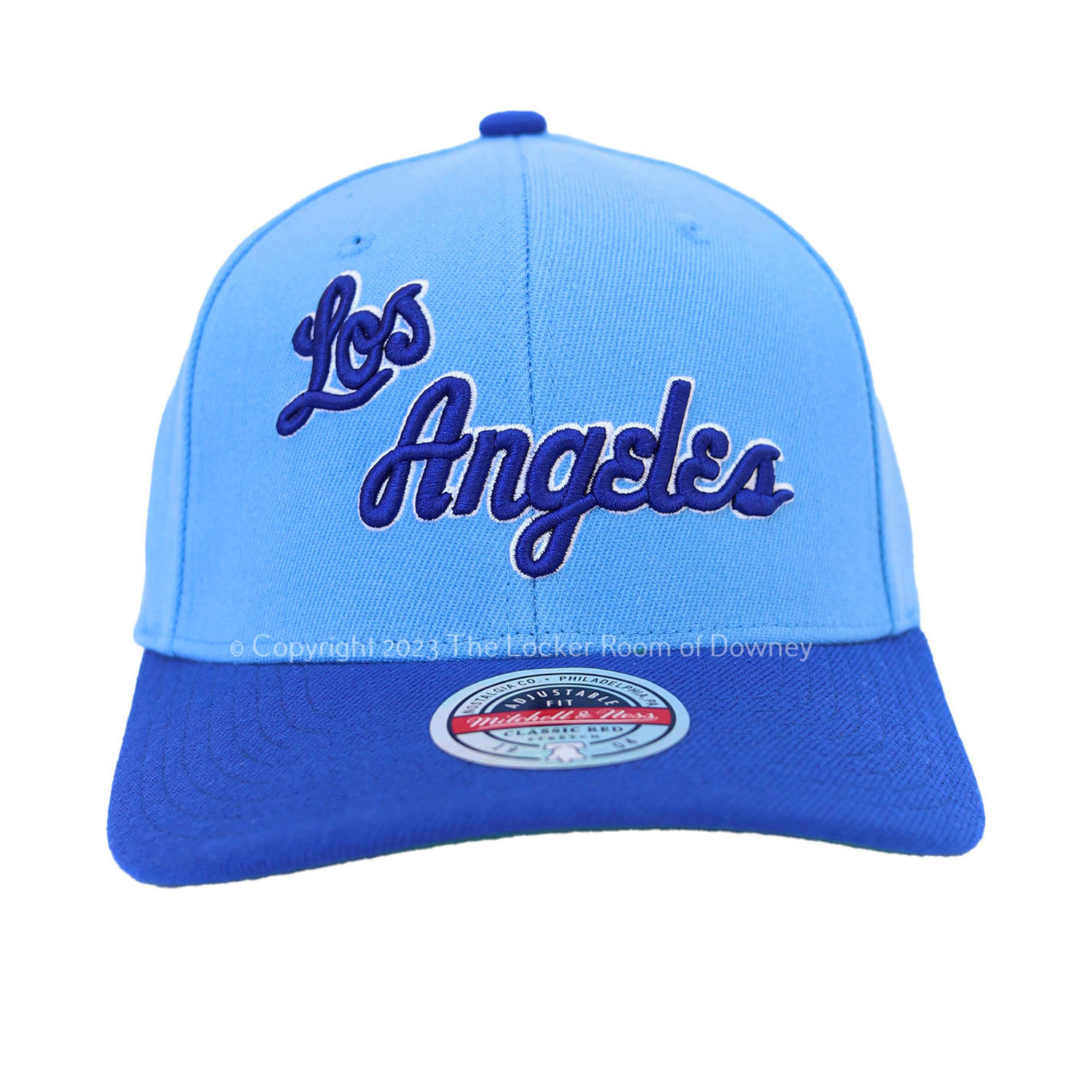 LA Lakers HWC M&N Team 2 Tone 2.0 Stretch Snapback Lght Blue - The Locker  Room of Downey