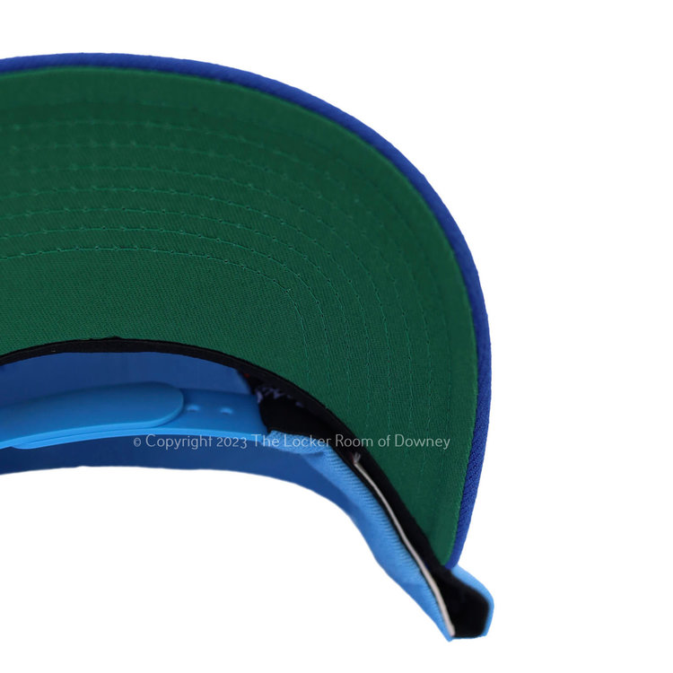 Mitchell and Ness LA Lakers HWC M&N Team 2 Tone 2.0 Stretch Snapback Light Blue