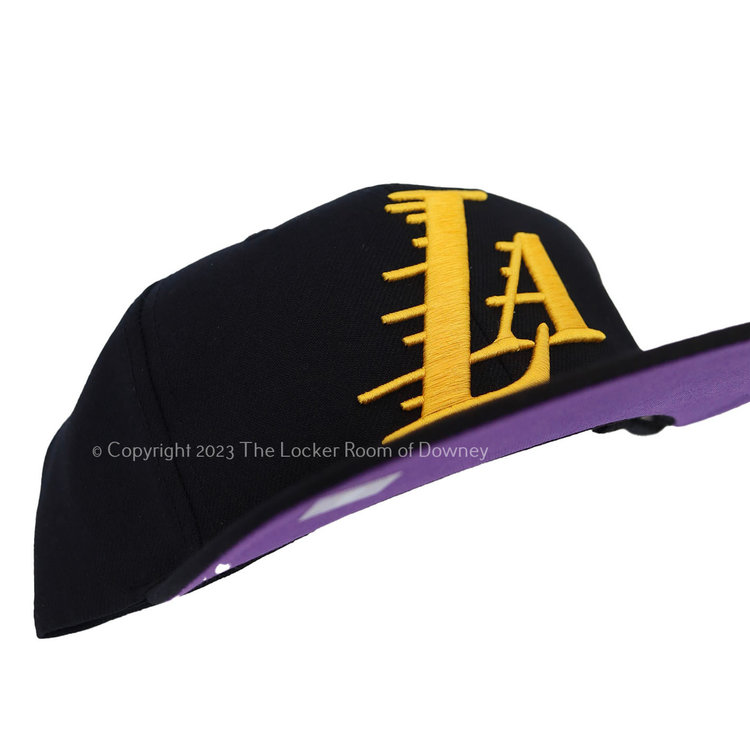Mitchell and Ness Lakers M&N HWC Dead Remix Deadstock Snapback Black