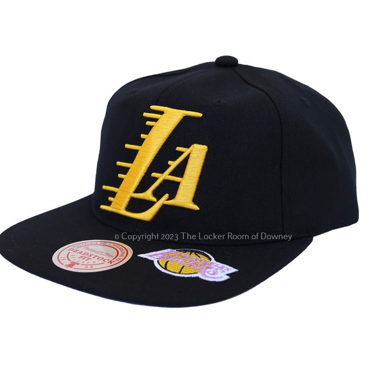 Mitchell and Ness Lakers M&N HWC Dead Remix Deadstock Snapback Black