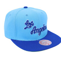 Mitchell and Ness LA Lakers HWC M&N Team 2 Tone 2.0 Snapback Light Blue