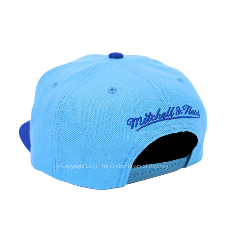 Mitchell and Ness LA Lakers HWC M&N Team 2 Tone 2.0 Snapback Light Blue