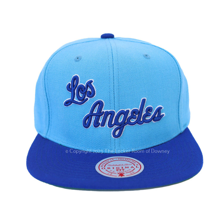 Mitchell and Ness LA Lakers HWC M&N Team 2 Tone 2.0 Snapback Light Blue